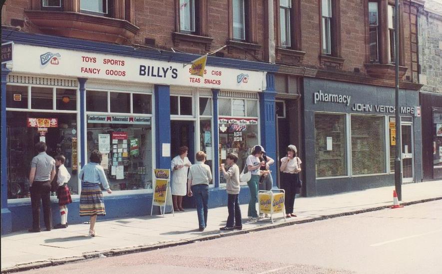 Billy cafe/shop Lesmahagow